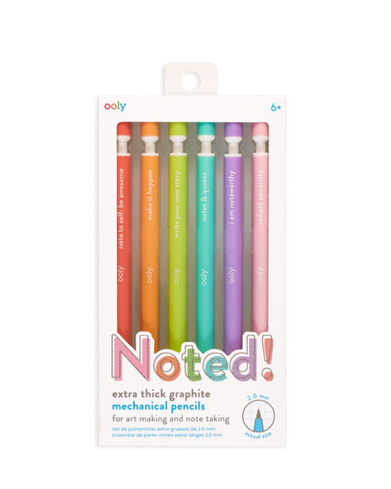 Little ooly play noted! graphite mechanical pencils