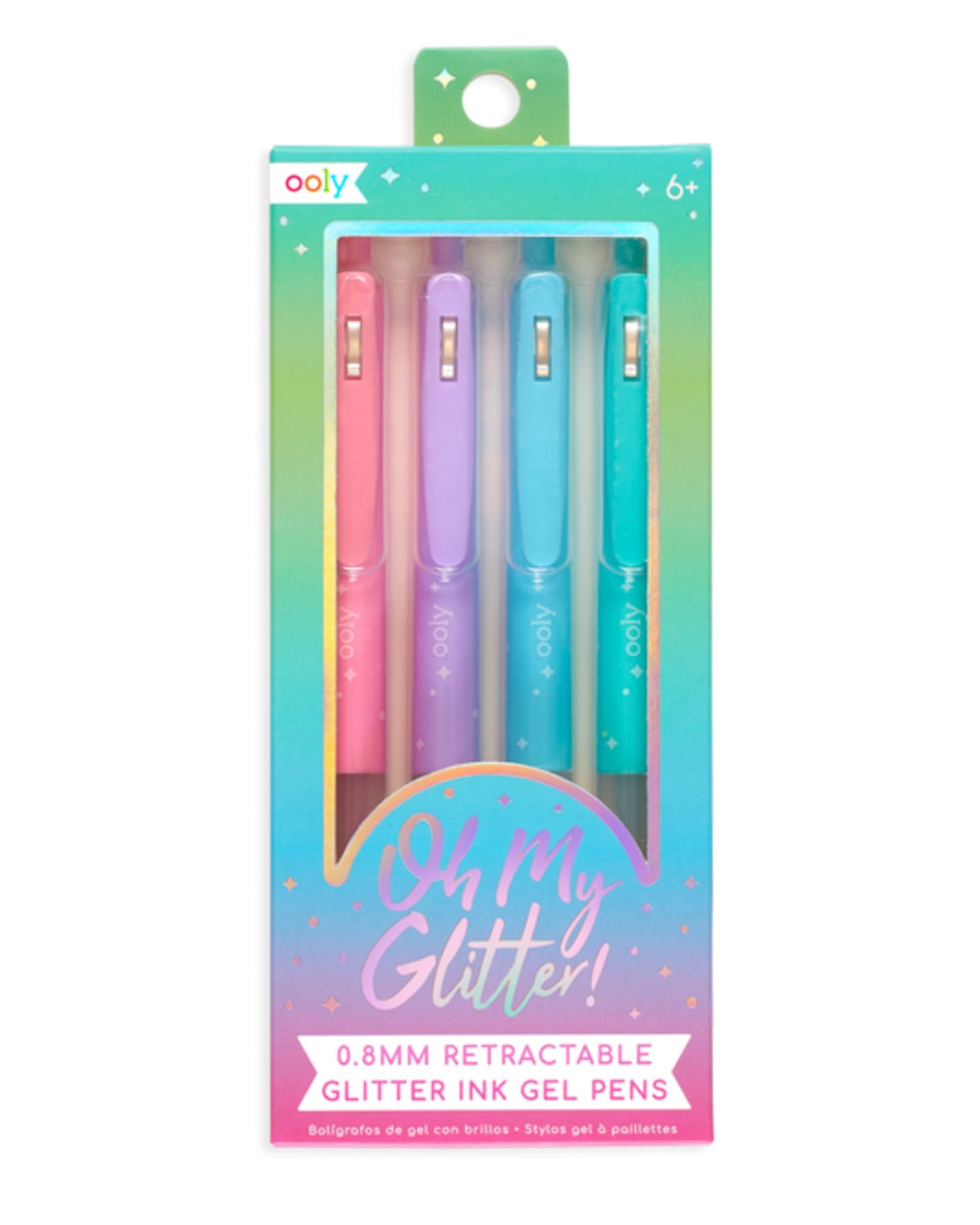 Little ooly play oh my glitter! gel pens set of 4