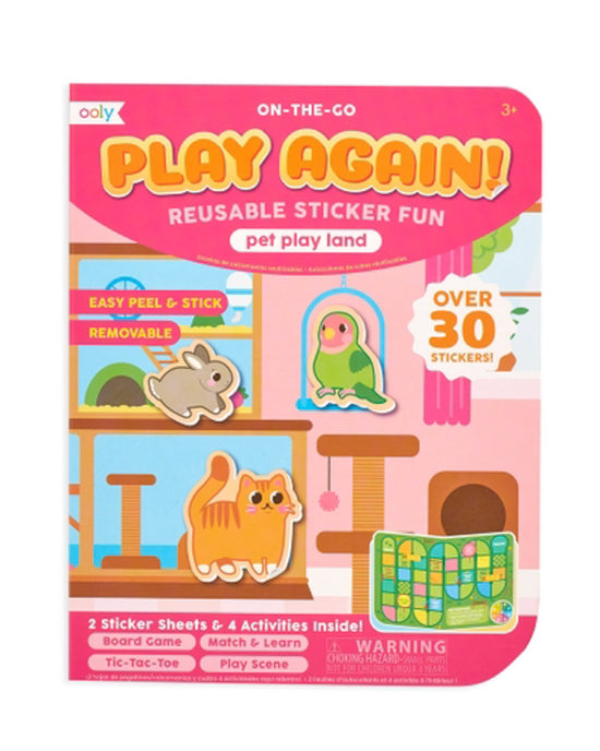 Little ooly play play again! mini activity kit - pet play land