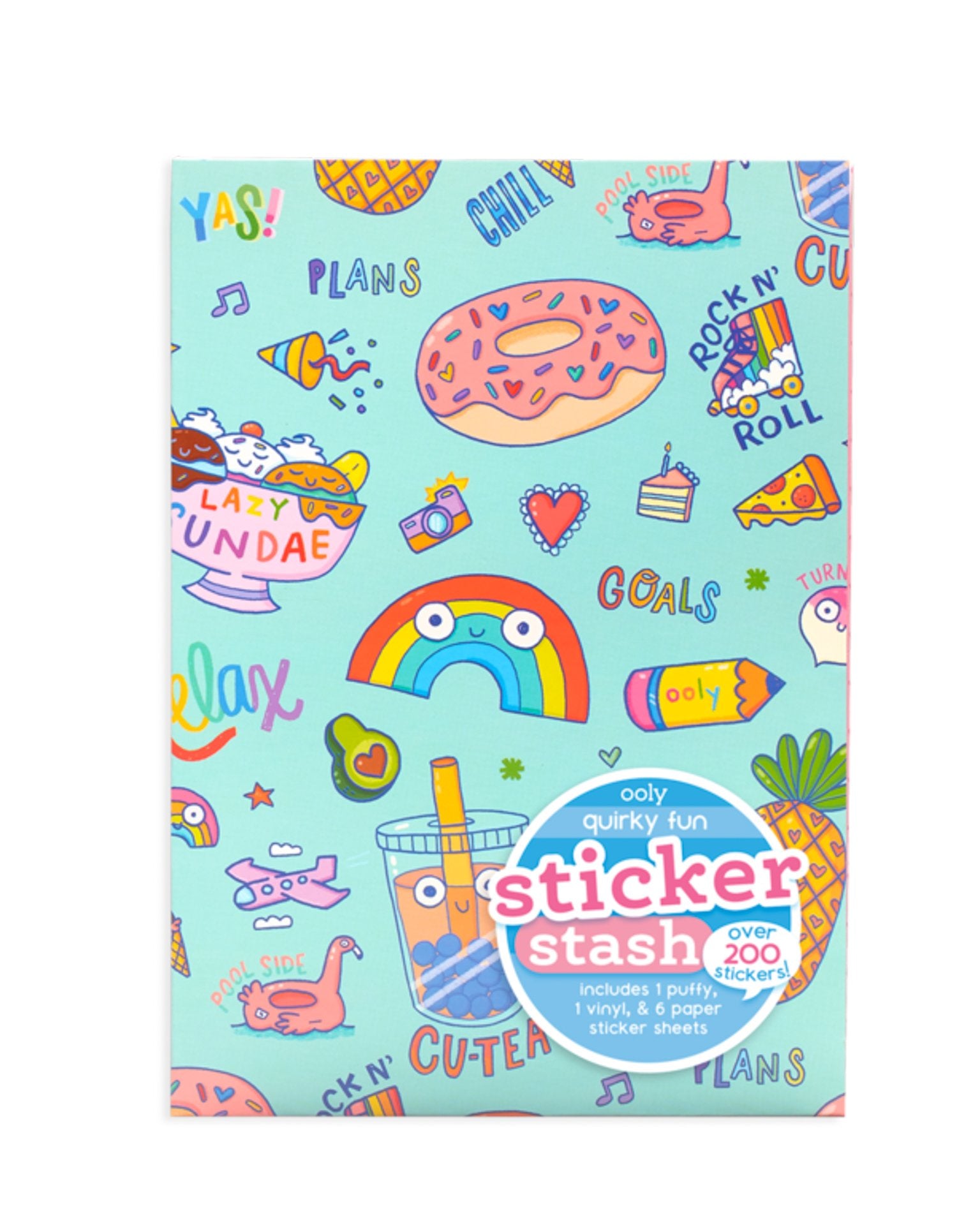 Little ooly play quirky fun sticker stash