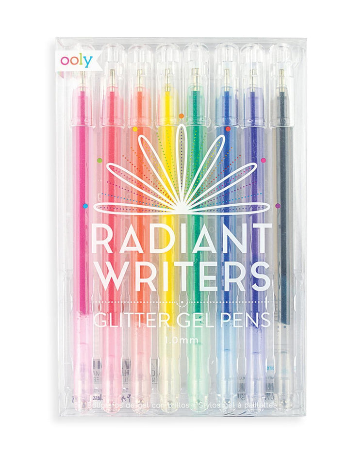 Little ooly play radiant writers glitter gel pens