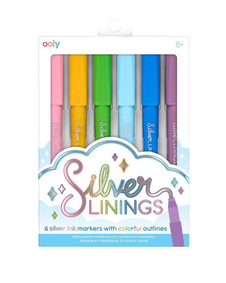 Little ooly play silver linings outline markers