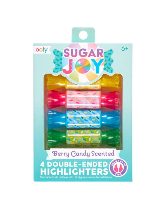 Little ooly play sugar joy scented double-ended highlighter