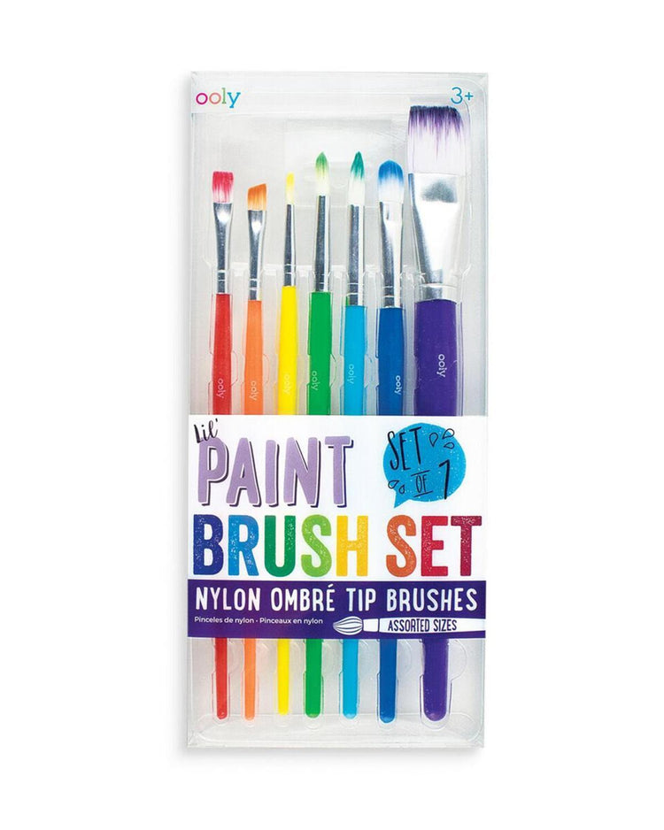 Little ooly play The Brush Works Paintbrush Set