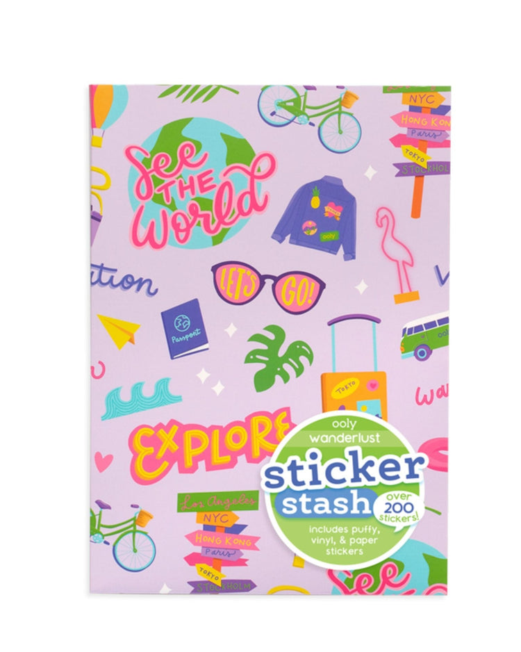 Little ooly play wanderlust sticker stash