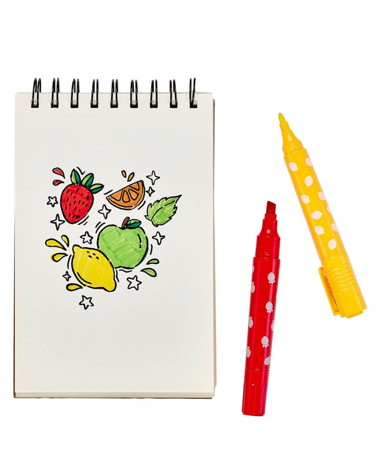 Little ooly play yummy yummy scented double-ended markers