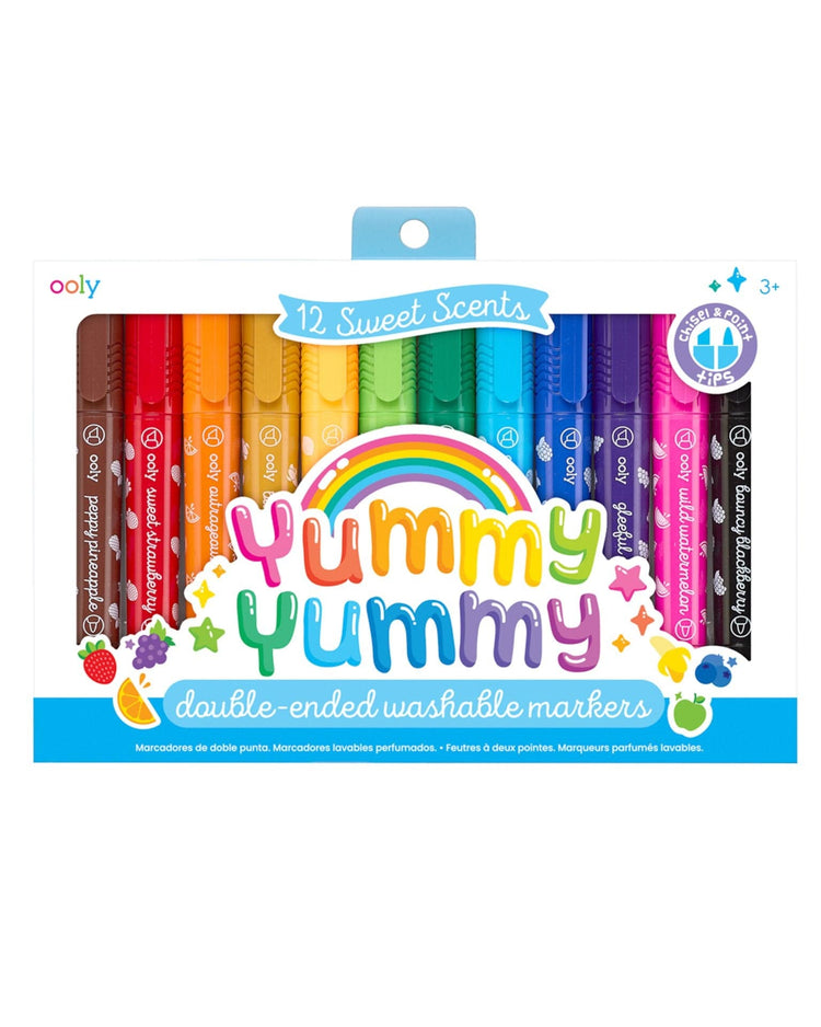 Little ooly play yummy yummy scented double-ended markers