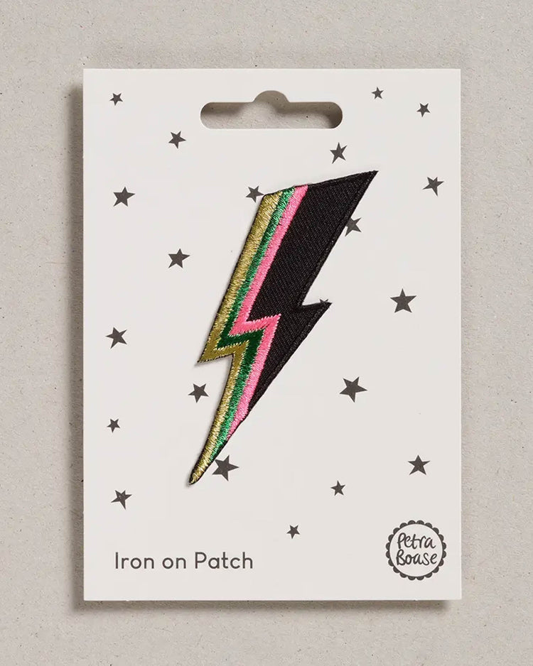 Little petra boase accessories bolt iron on patch