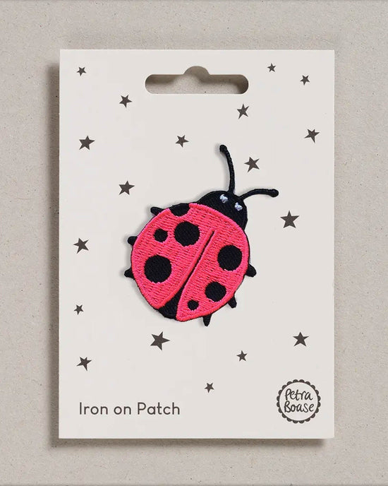 Little petra boase accessories ladybird iron on patch