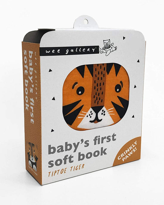 Little quarto play baby's first soft book: tiptoe tiger