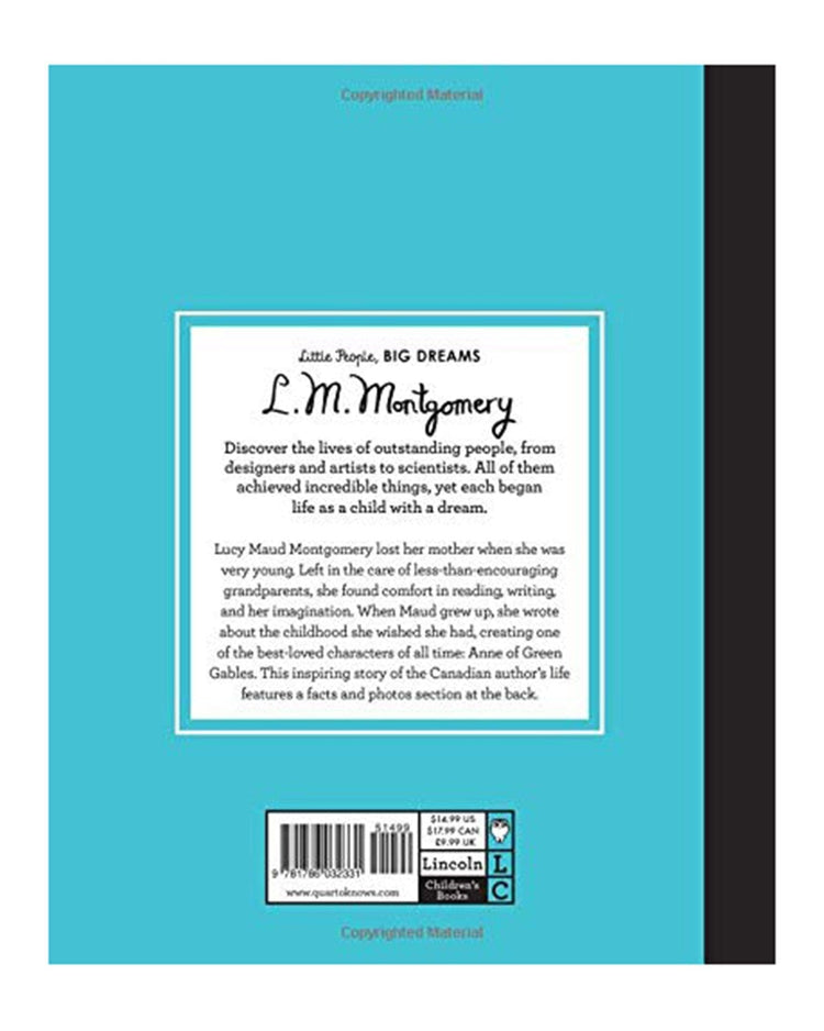 Little quarto publishing group play little people big dreams: l.m. montgomery