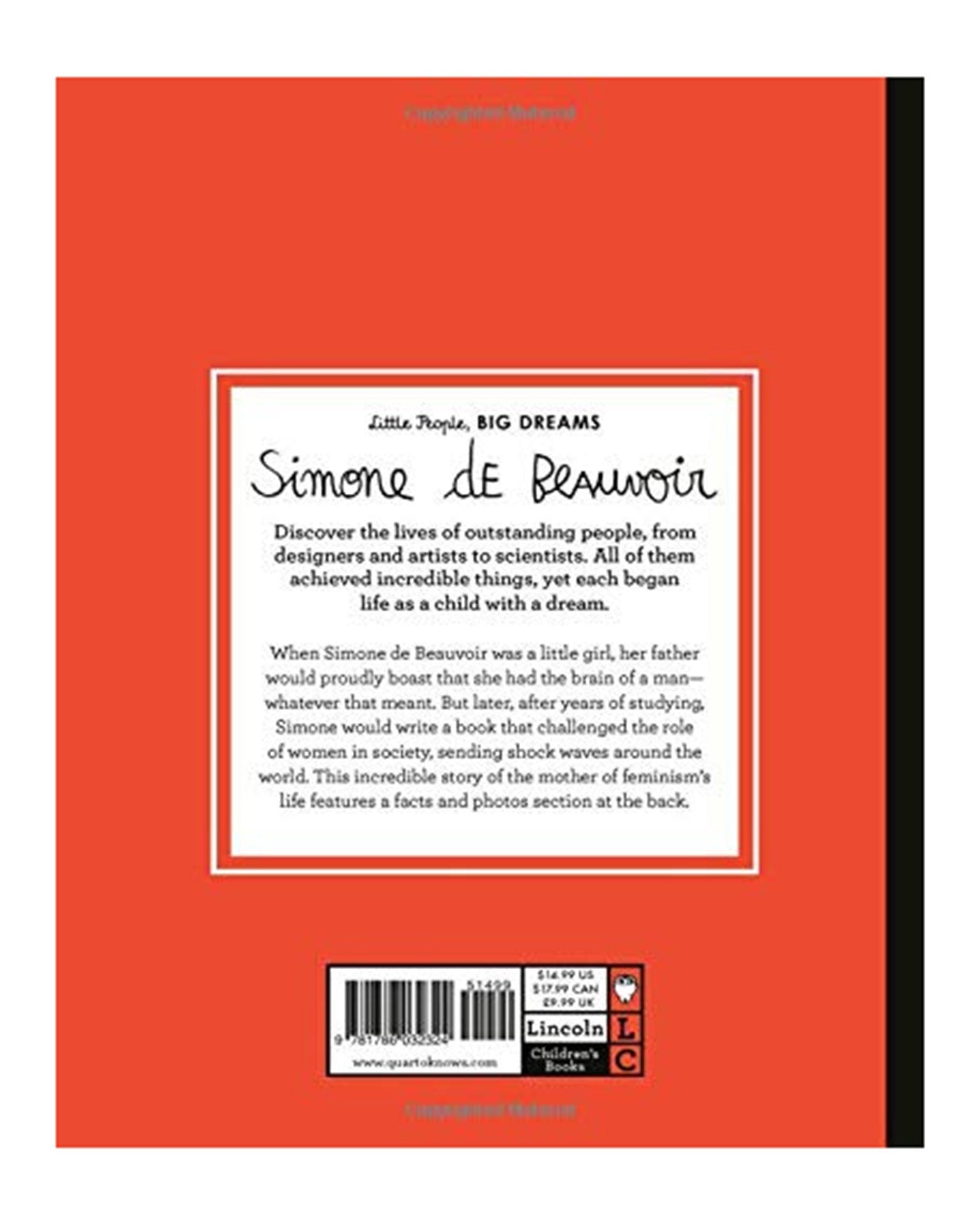 Little quarto publishing group play little people, big dreams: simone de beauvoir