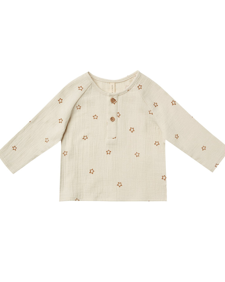 Little quincy mae baby girl zion shirt in stars