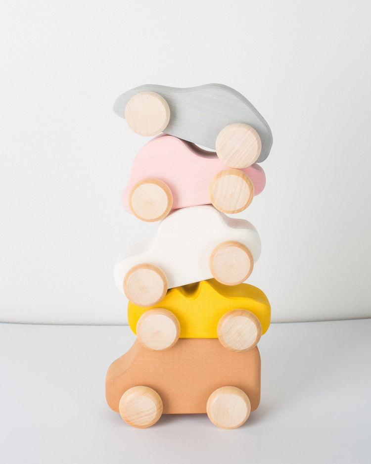 Little raduga grez play beige toy car