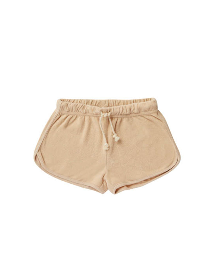 Little rylee + cru girl terry track short in shell