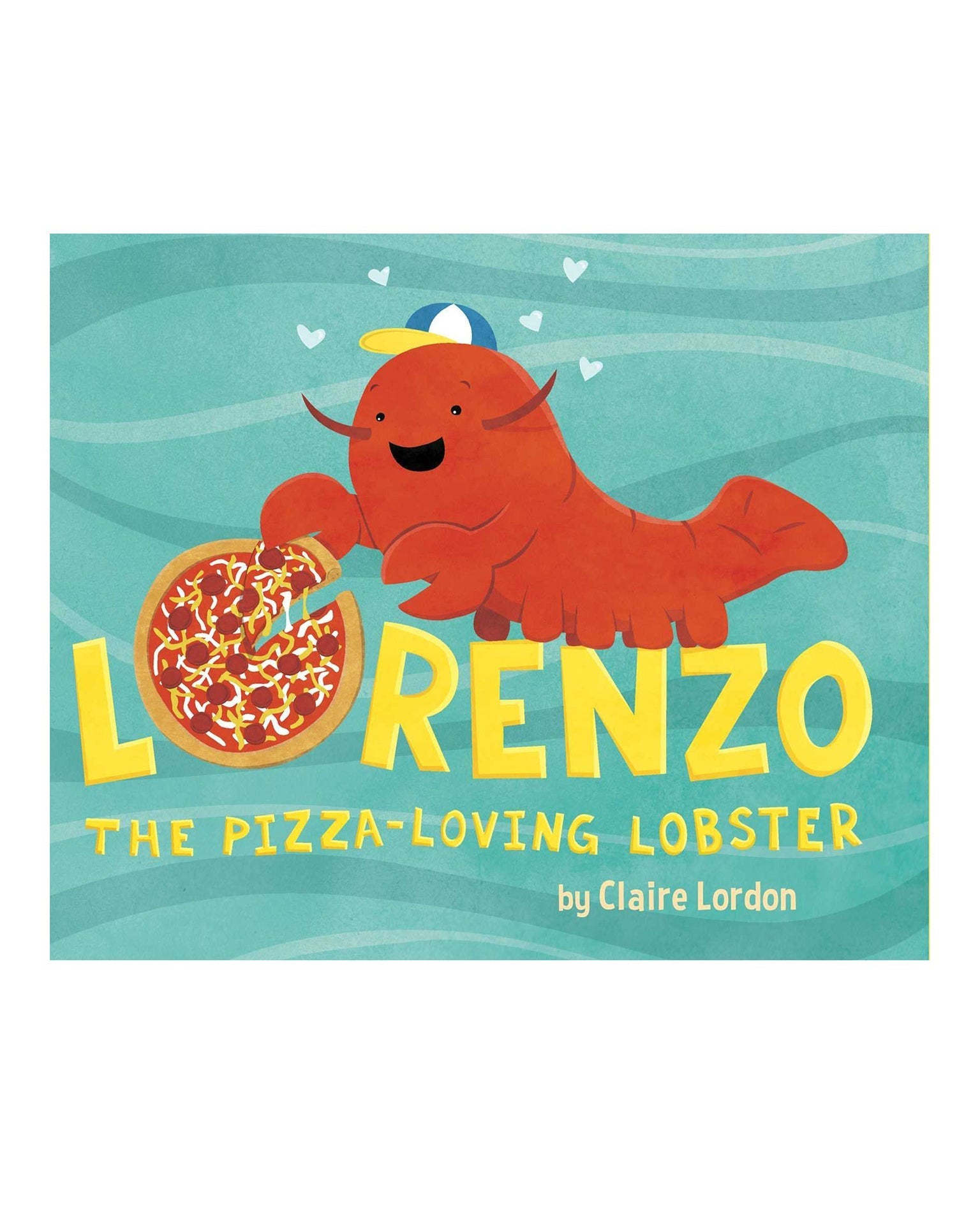 Little simon + schuster play lorenzo, the pizza-loving lobster