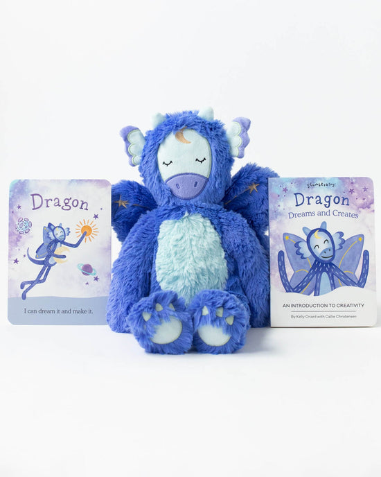 Little slumberkins play celestial blue dragon kin - creativity