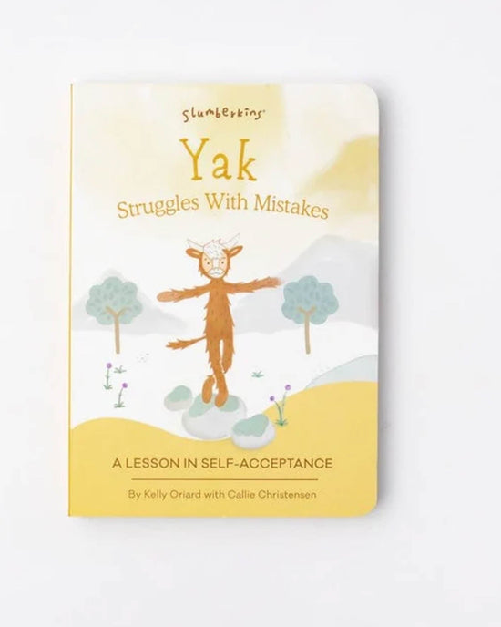 Little slumberkins play yak struggles with mistakes board book