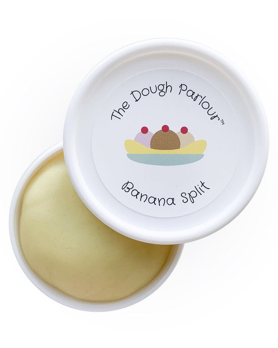 dough in banana split