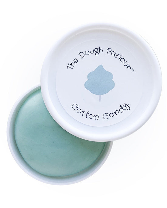 dough in cotton candy