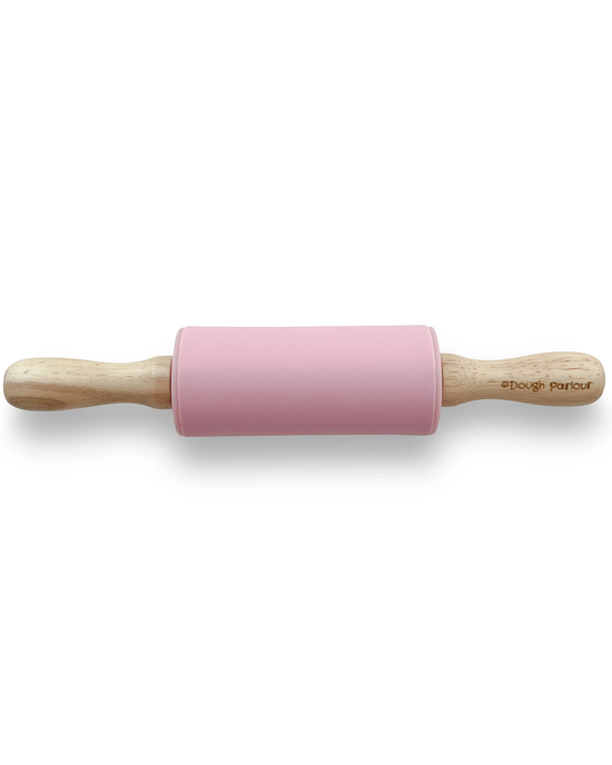 Little the dough parlour play rose pink silicone roller