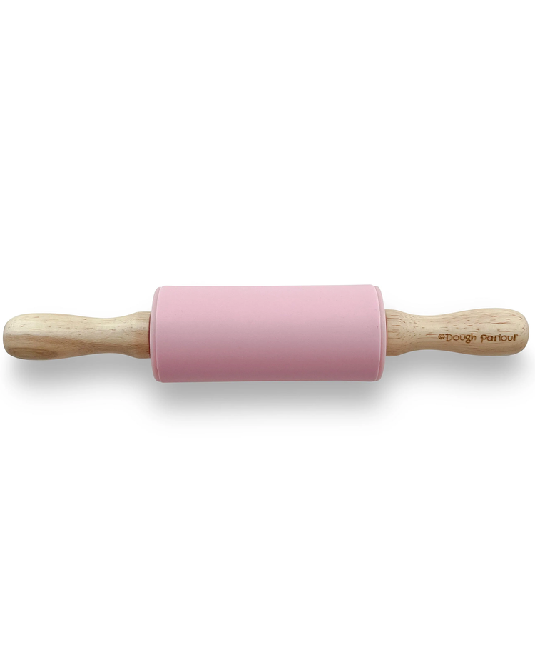 Little the dough parlour play rose pink silicone roller