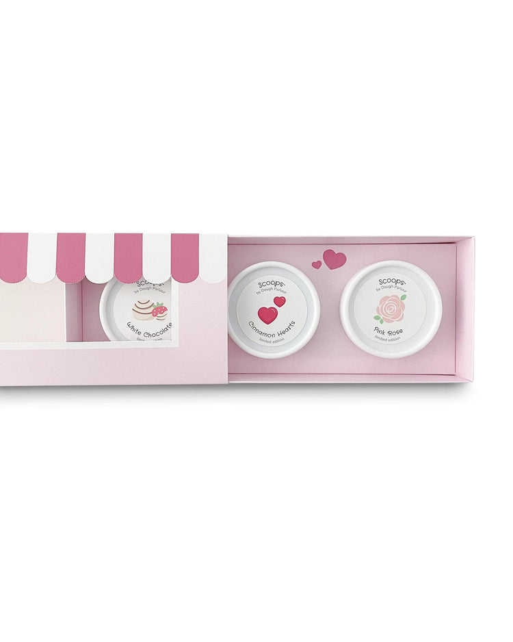 Little the dough parlour play valentine gift set