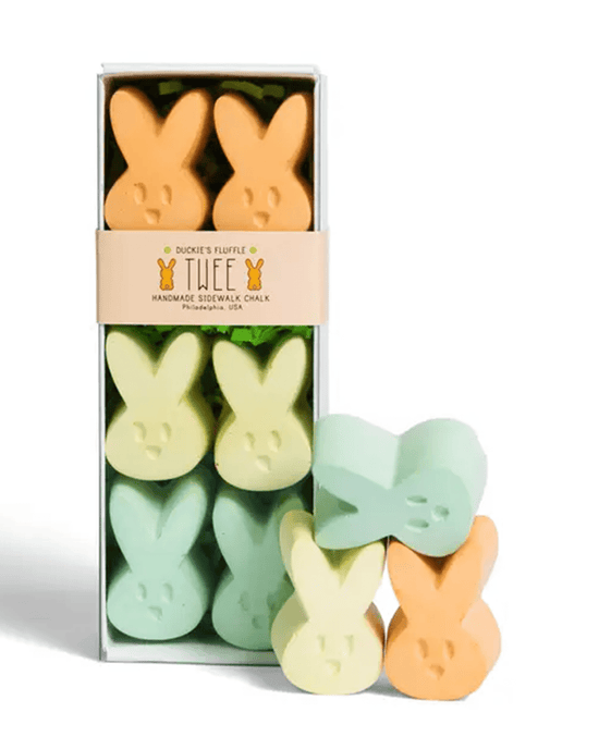 Little twee play duckie's fluffle chalk set in orange