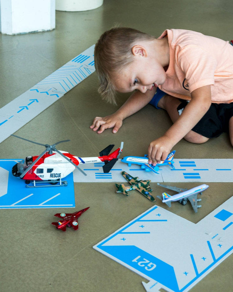 Little waytoplay play recycled cardboard runway