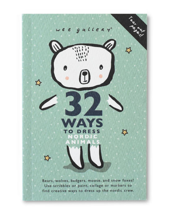 Little wee gallery play 32 ways to dress nordic animals