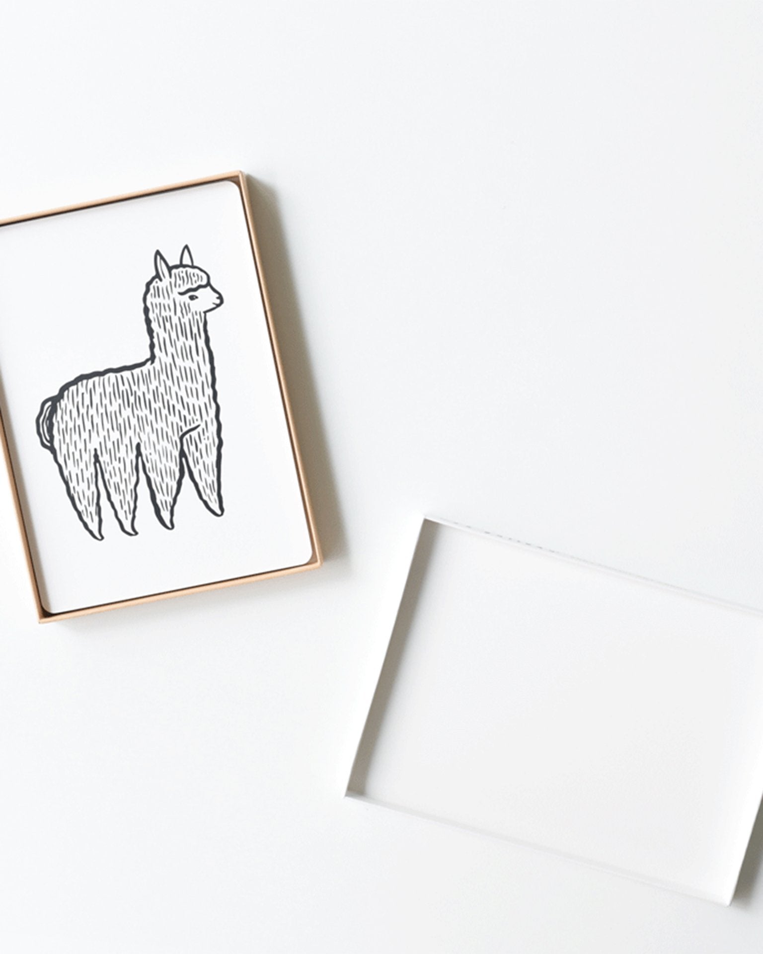 Little wee gallery play baby animals art cards