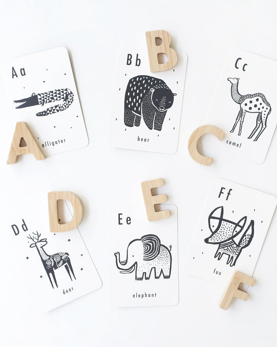 Little wee gallery play bamboo alphabet