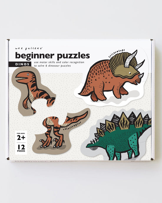 Little wee gallery play dino beginner puzzles