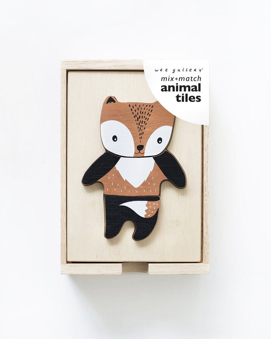 Little wee gallery play mix & match animal tiles