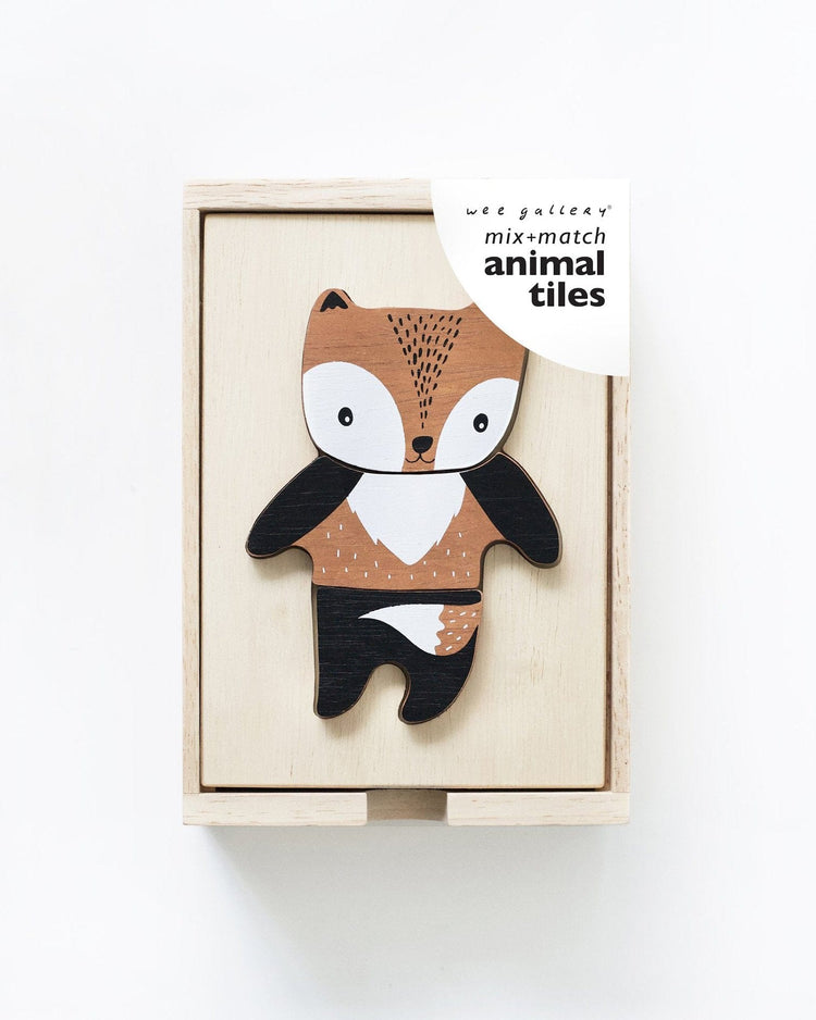 Little wee gallery play mix & match animal tiles