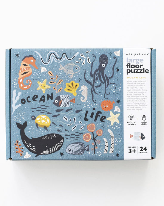 Little wee gallery play ocean life floor puzzle